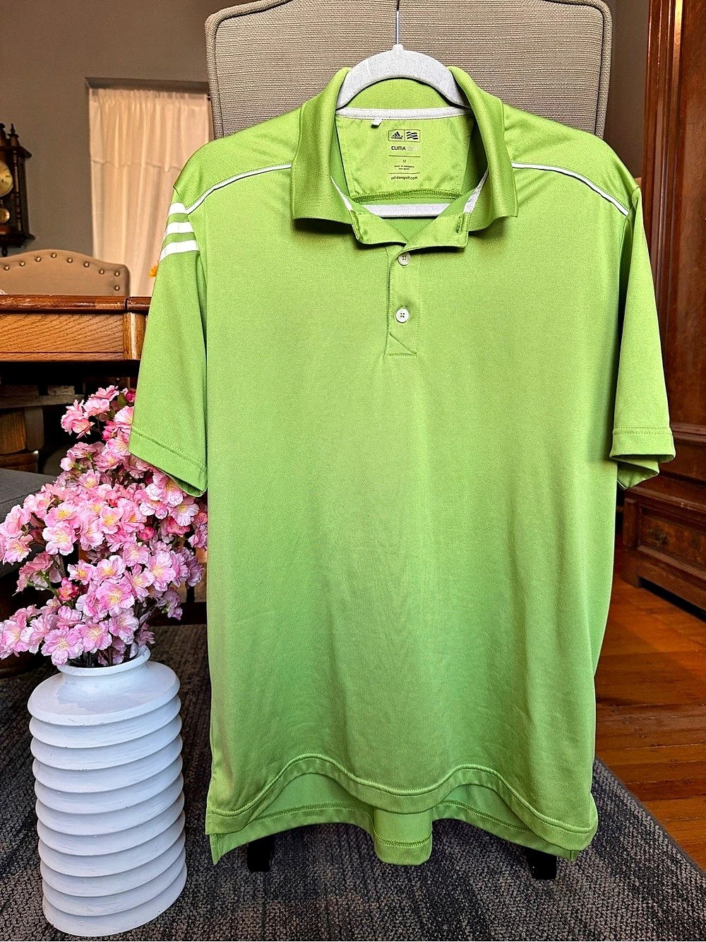 adidas ClimaCool Golf Polo Men's Polo Green Medium